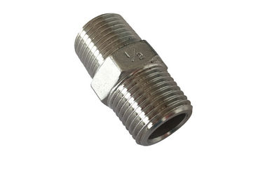 304 Vật liệu Ống thép không gỉ Bitting Nsp Threaded Chứng nhận Bởi Ce Núm vú nhà cung cấp