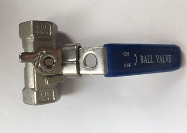 1/4 &amp;quot;316 Thép Không Gỉ Ball Valve BSP Nữ Chủ Đề 6.3Mpa / 1000PSI Áp Lực nhà cung cấp